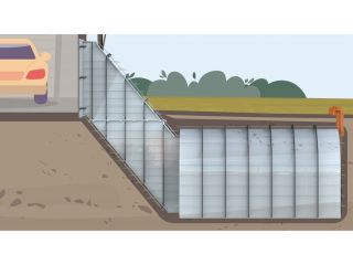 Kolomaki Quick 3 погріб з довгим вертикальним входом 