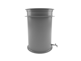 Поліпропіленовий бак для води з краном ECOSEP