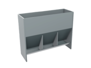 Поліпропіленова бункерна годівниця для свиней від ECOSEP