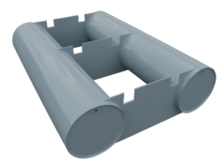 Міцний поліпропіленовий понтон з УФ-захистом