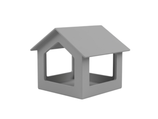 Годівничка для птахів з поліпропілену від ECOSEP, міцна та стійка до погодних умов, зручна для наповнення кормом